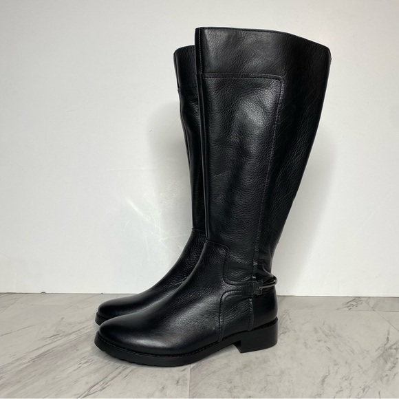 New! 27 Edit Naturalizer Kalani Black Leather Boot 5.5 - Picture 15 of 15